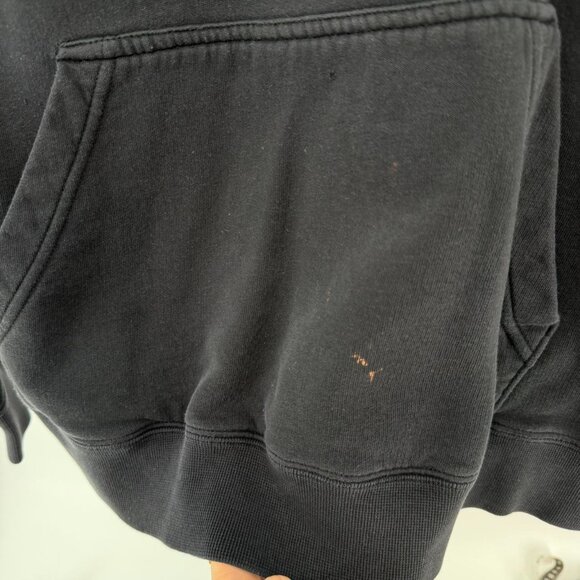 Nike Athletic Dept Hoodie Large Black Pullover Sweatshirt Vintage Style Logo - Picture 3 of 6